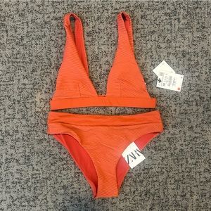 Zara Burnt Orange Bikini